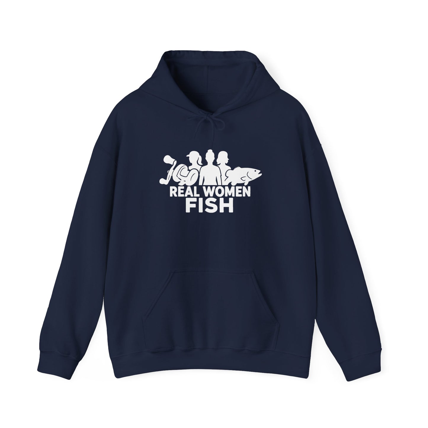 Real Women Fish Hoodie