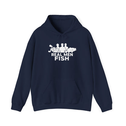 Real Men Fish Hoodie