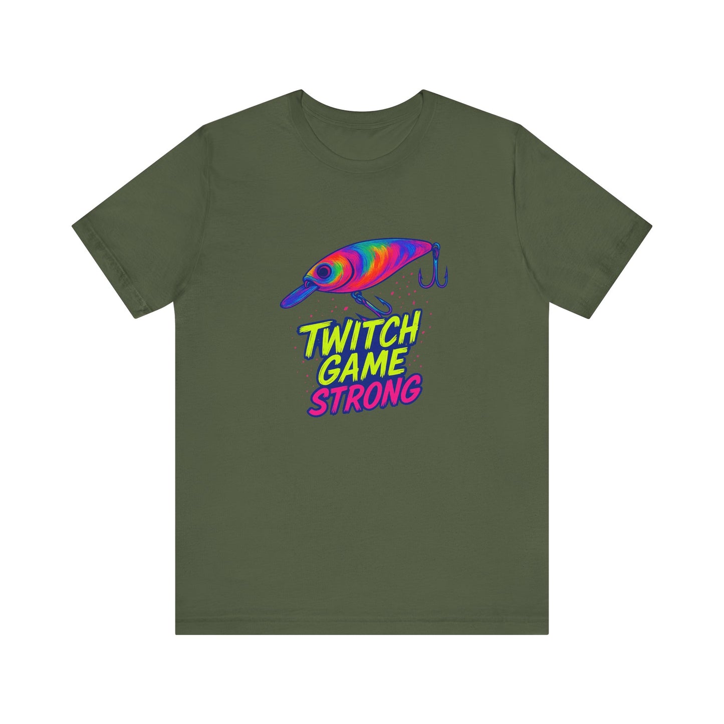 Twitch Game Strong Jerkbait T-Shirt