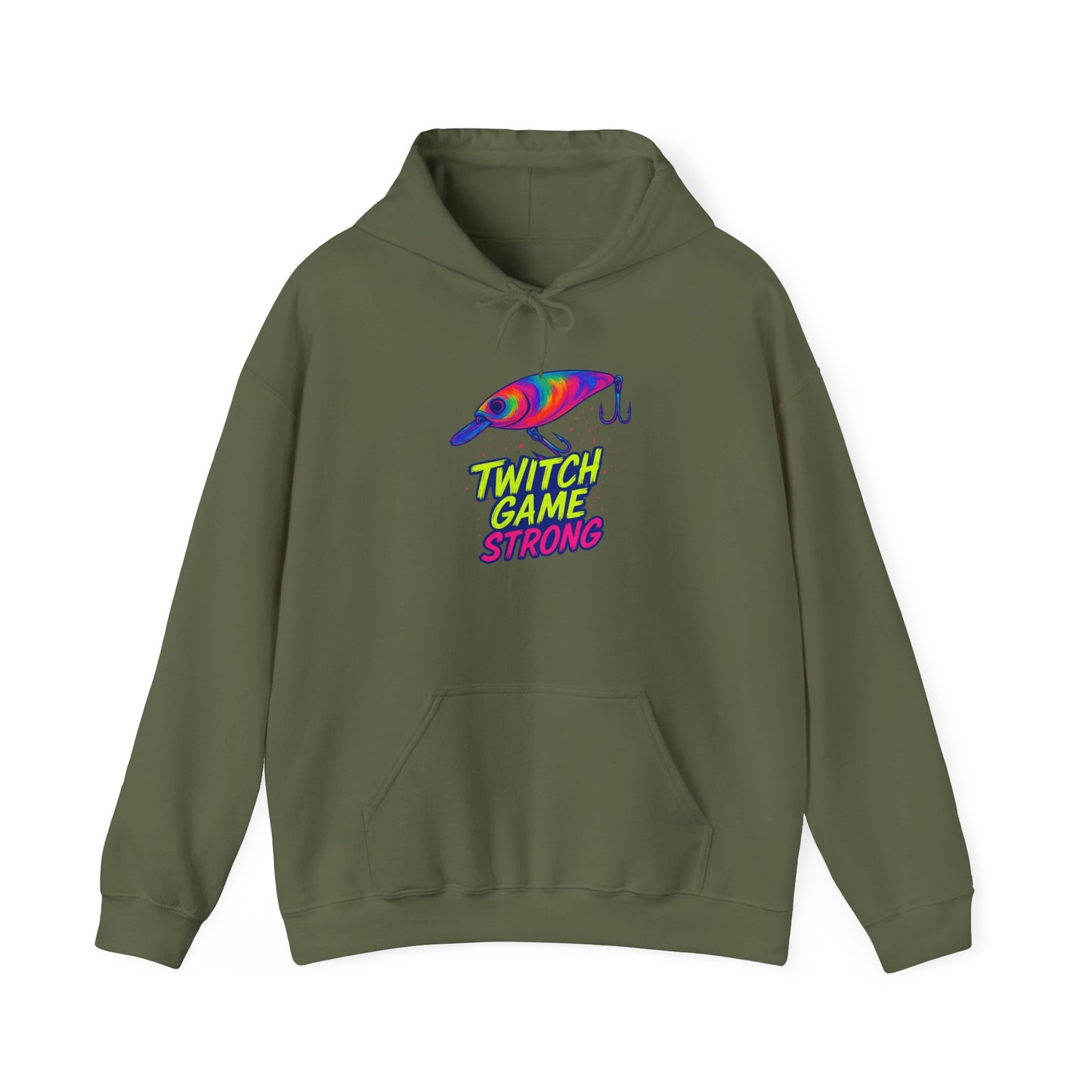 Twitch Game Strong Jerkbait Hoodie