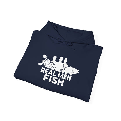 Real Men Fish Hoodie