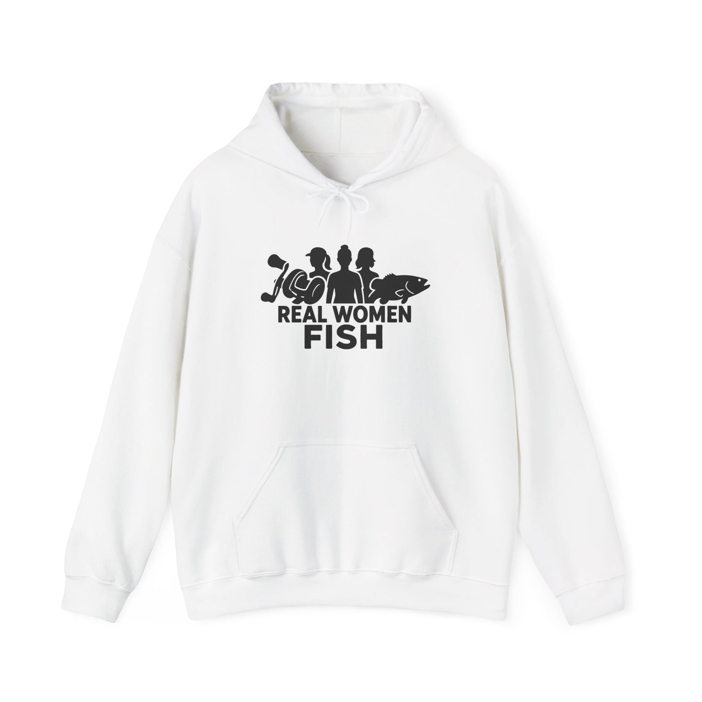Real Women Fish Hoodie