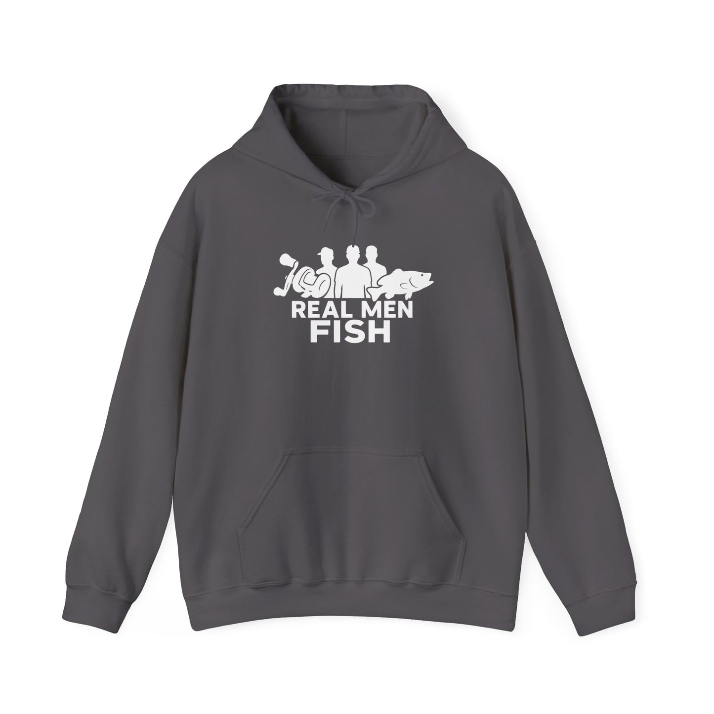 Real Men Fish Hoodie