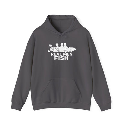 Real Men Fish Hoodie