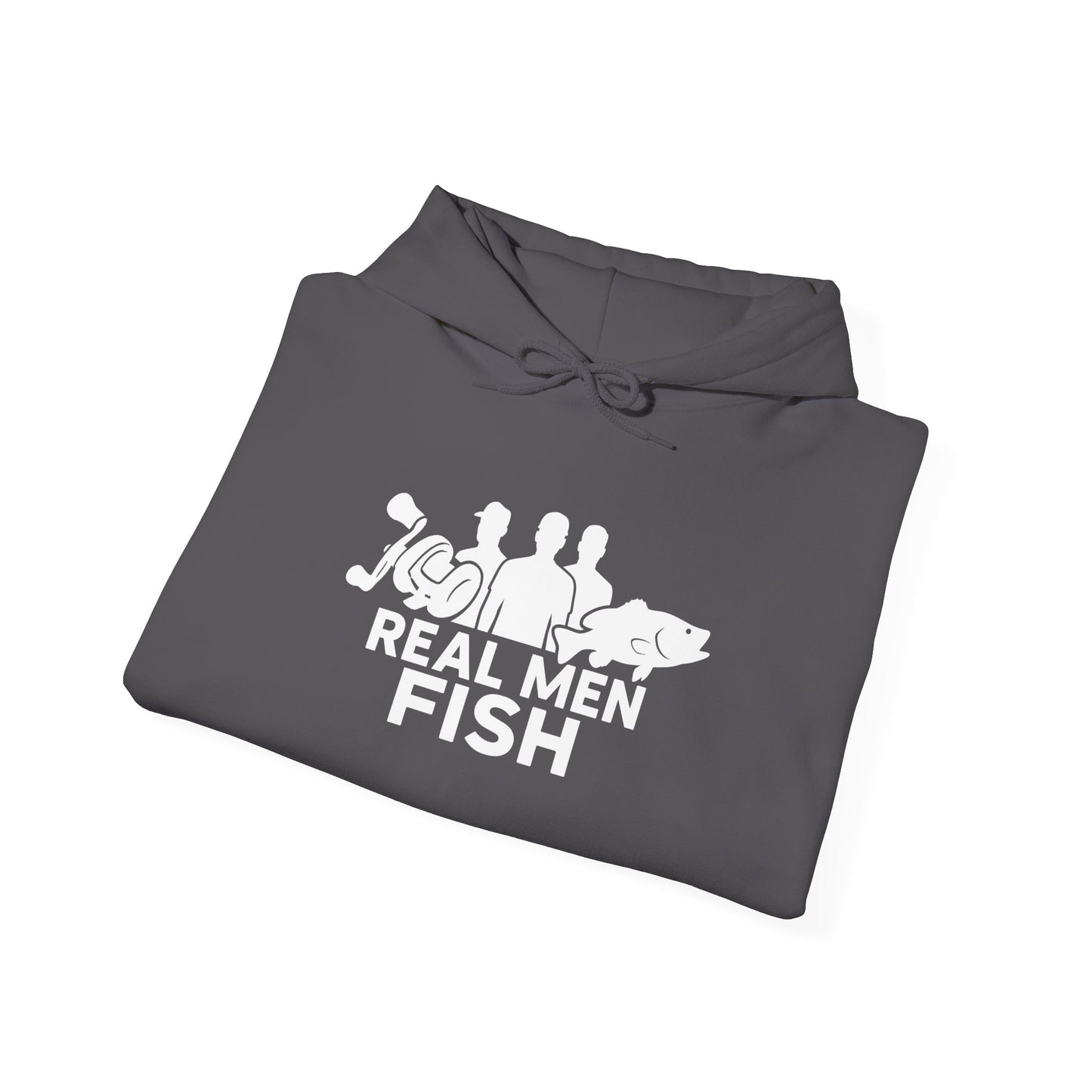 Real Men Fish Hoodie