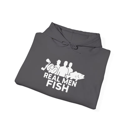 Real Men Fish Hoodie