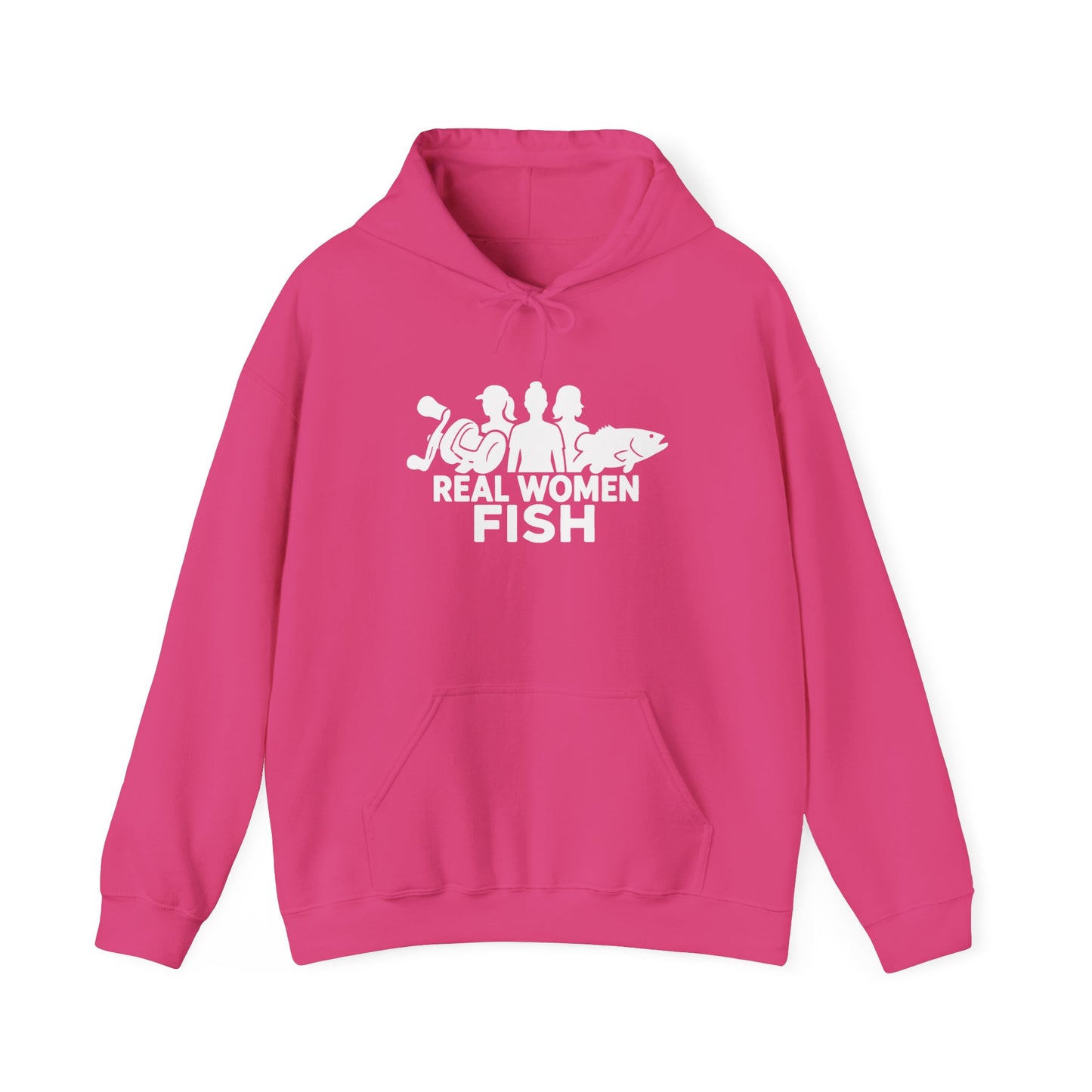Real Women Fish Hoodie