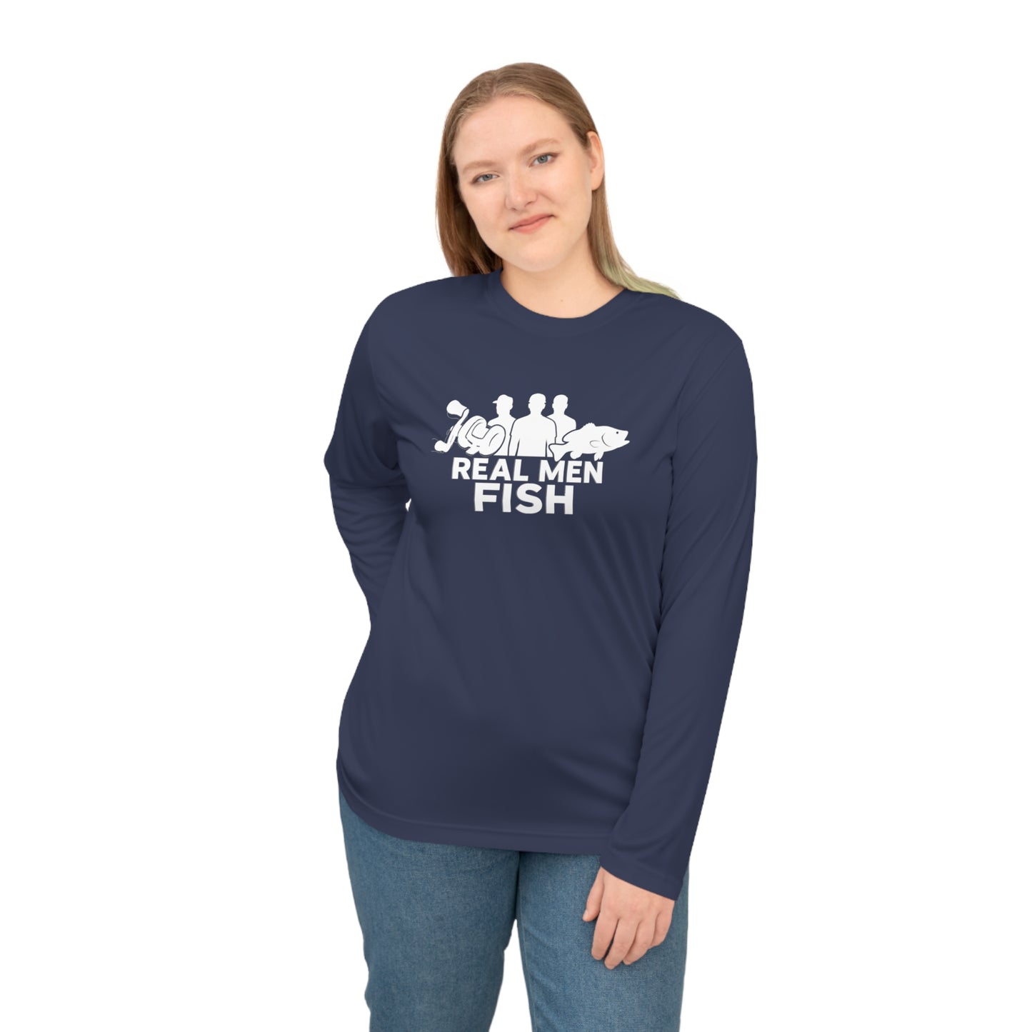 Real Men Fish Performance Shirt