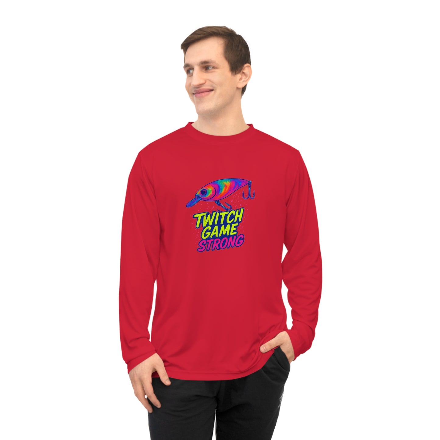 Twitch Game Strong Jerkbait Performance Shirt