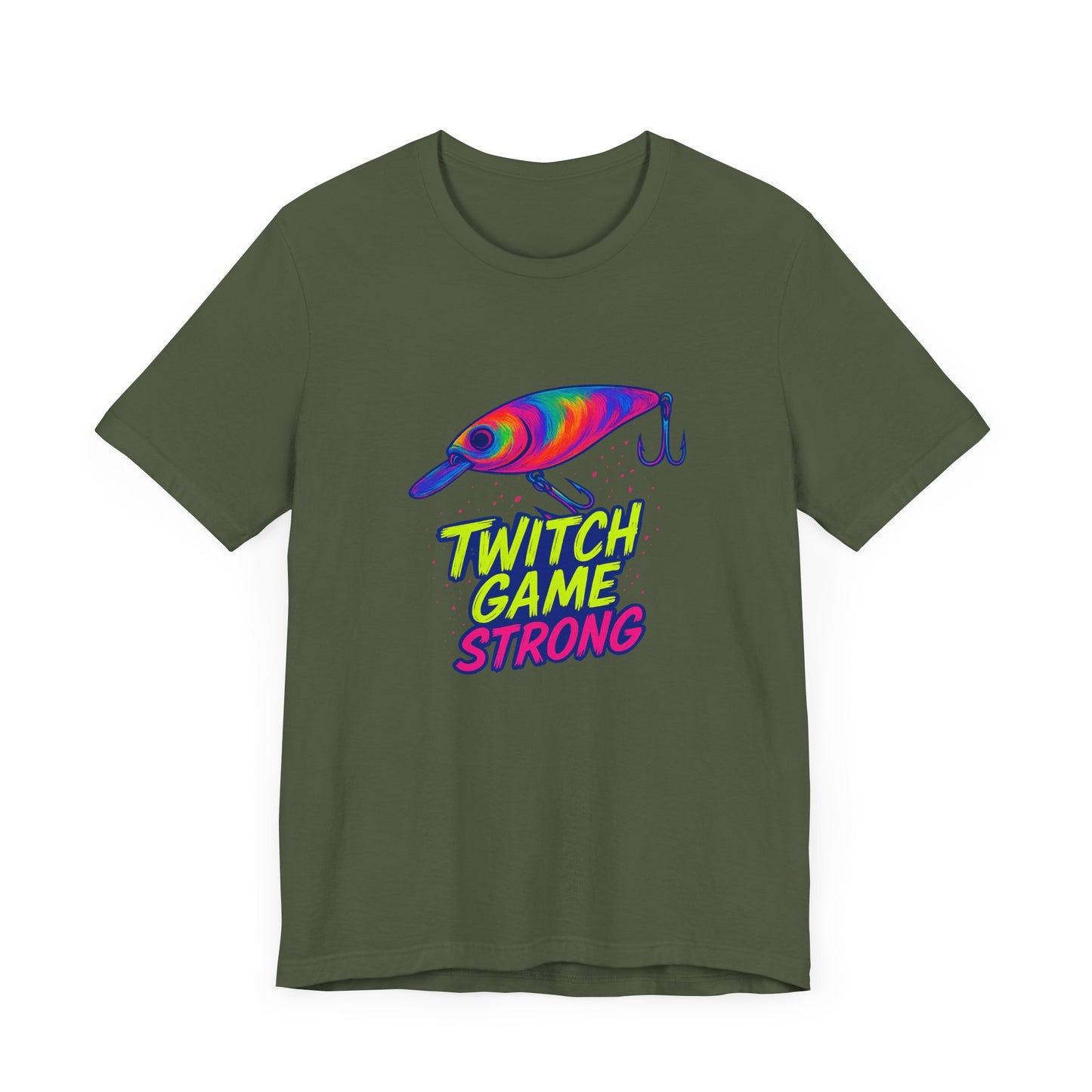 Twitch Game Strong Jerkbait T-Shirt