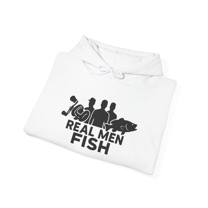Real Men Fish Hoodie