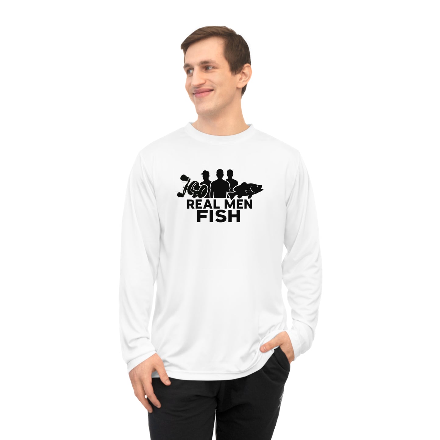 Real Men Fish Performance Shirt