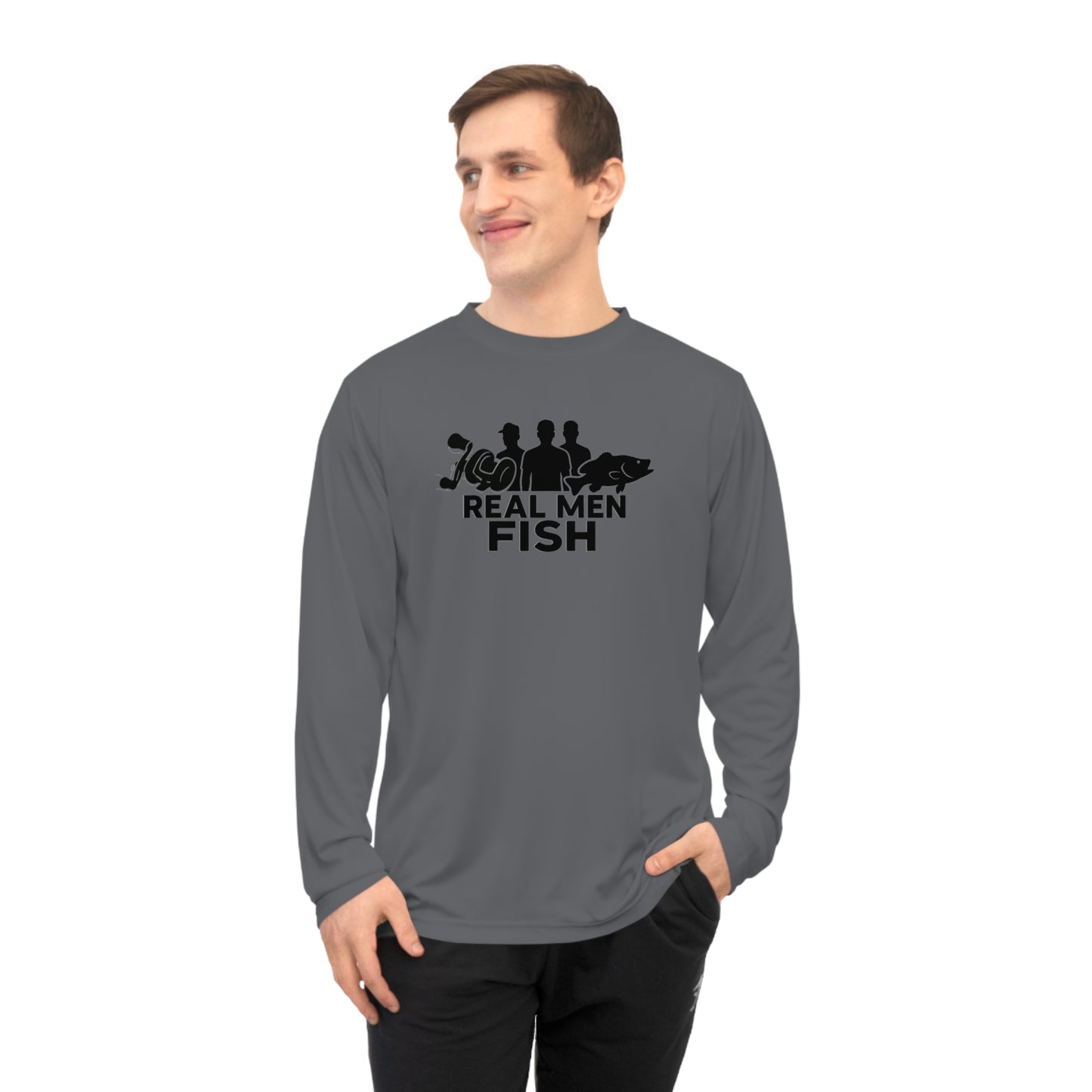 Real Men Fish Performance Shirt