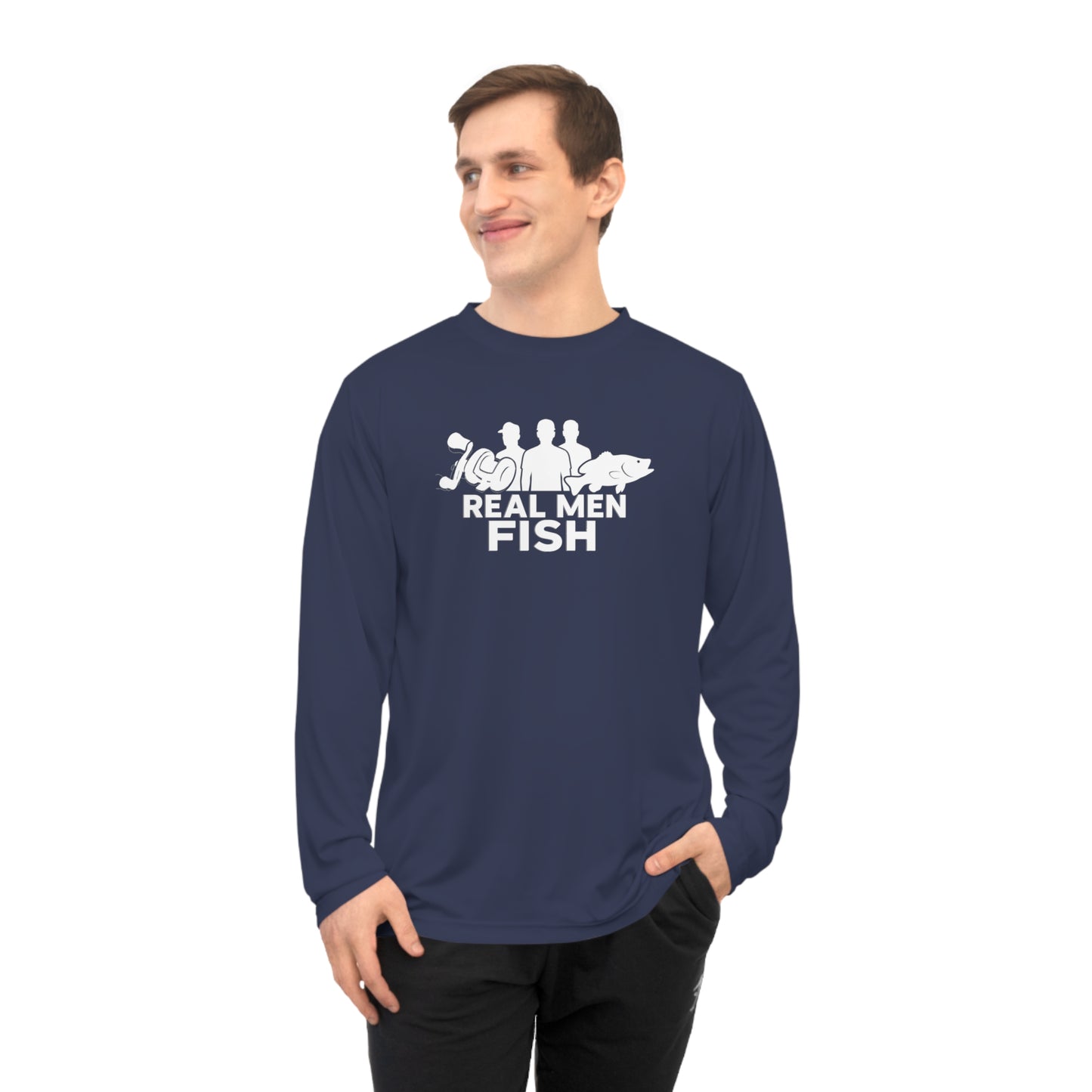 Real Men Fish Performance Shirt