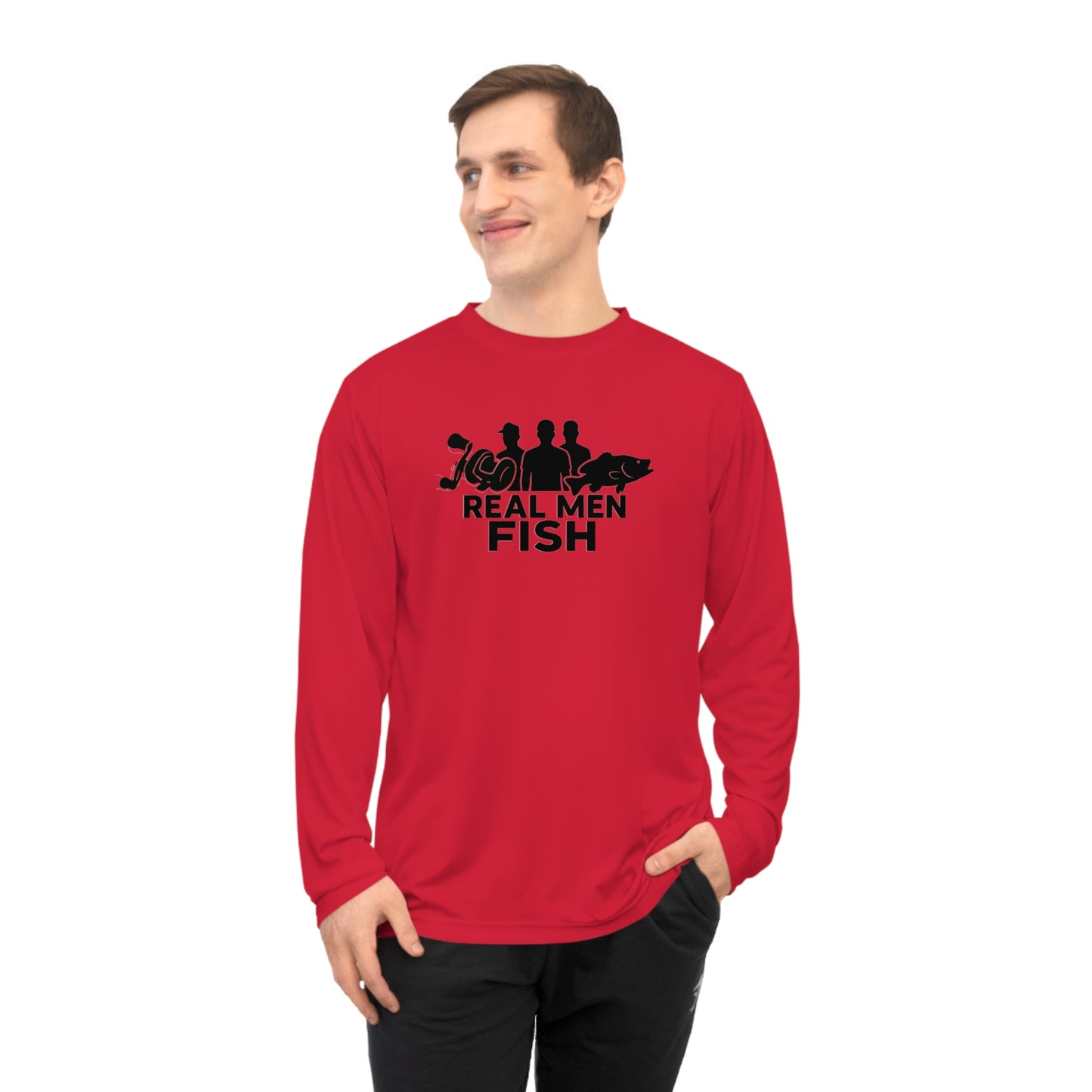 Real Men Fish Performance Shirt