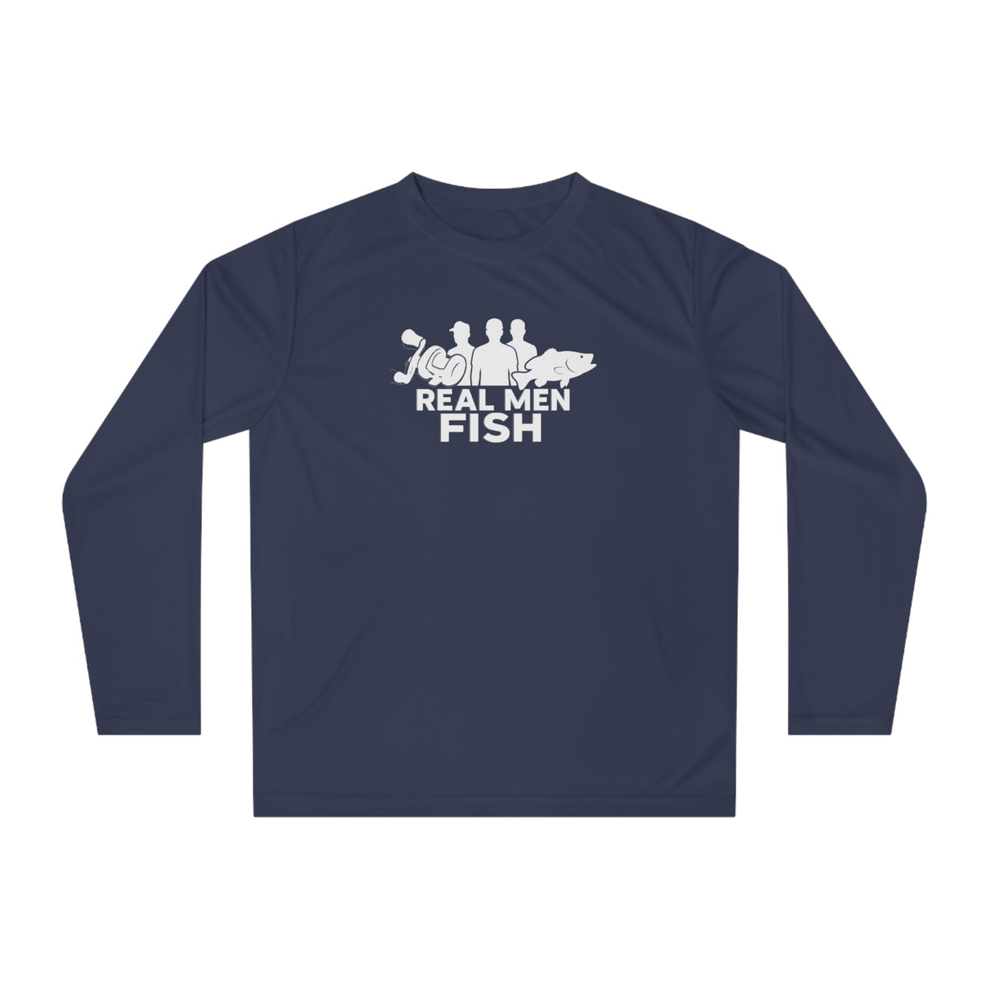 Real Men Fish Performance Shirt