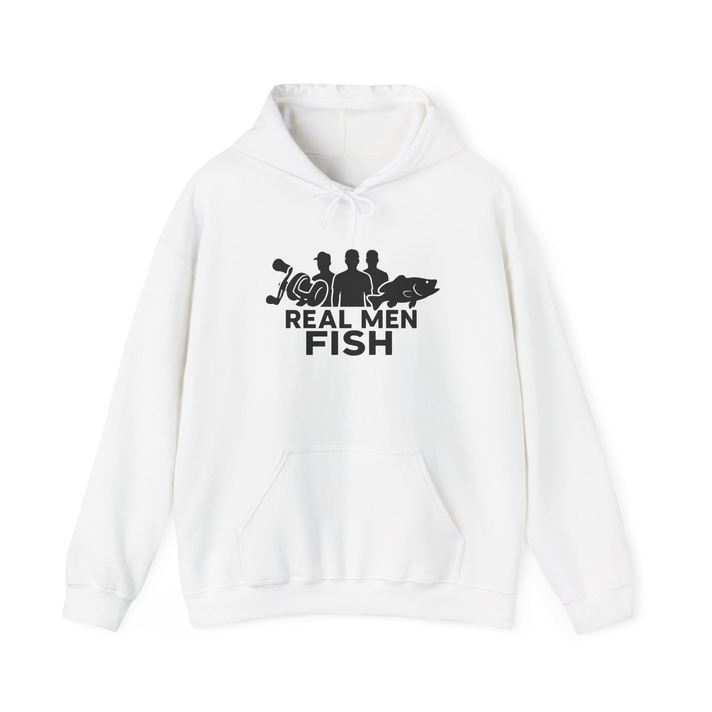 Real Men Fish Hoodie