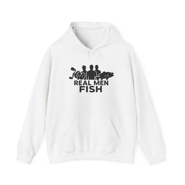 Real Men Fish Hoodie