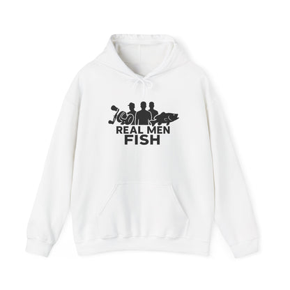 Real Men Fish Hoodie