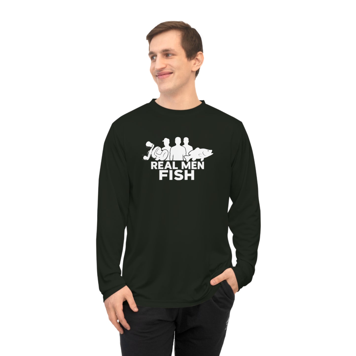 Real Men Fish Performance Shirt